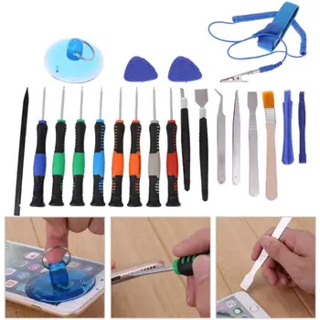 21 in1 Smart Phone Repairing Tool Kits Notebook Tablet PC Repairing Maintenance Tool Set with Anti Static Band Hand Tool Sets
21 in1 Smart Phone Repairing Tool Kits Notebook Tablet PC Repairing Maintenance Tool Set with Anti Static Band Hand Tool Sets