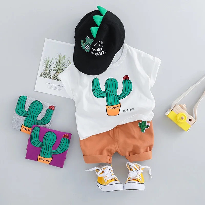 2019 Summer Toddler Infant Clothing Sets Baby Girls Boys Clothes Suits Cactus T Shirt Shorts Kids Children Costume
2019 Summer Toddler Infant Clothing Sets Baby Girls Boys Clothes Suits Cactus T Shirt Shorts Kids Children Costume