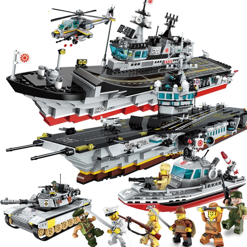 Battlefield series Children's building blocks toy Compatible Legoings city Aircraft and carrier boy toy military tank aircraft
Battlefield series Children's building blocks toy Compatible Legoings city Aircraft and carrier boy toy military tank aircraft