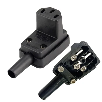 10pcs IEC 320 C13 Female Plug Adapter 3pin Socket Power Cord Rewirable Connector IEC C13 down Angle Detachable Connector
10pcs IEC 320 C13 Female Plug Adapter 3pin Socket Power Cord Rewirable Connector IEC C13 down Angle Detachable Connector