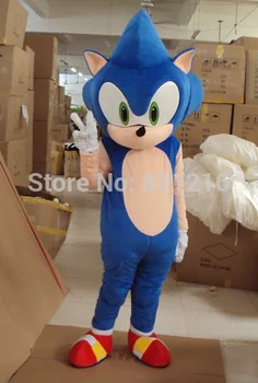 New Sonic the Hedgehog Mascot Costume Sonic Mascot Costume Cosplay Free Shipping
New Sonic the Hedgehog Mascot Costume Sonic Mascot Costume Cosplay Free Shipping