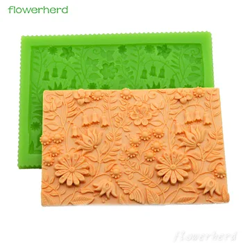Flower and Leaves Silicone Mold Vine Lace Pattern Cake Mold Fondant Silicone Cake Decorating Tools Chocolate Candy Sugar Craft
Flower and Leaves Silicone Mold Vine Lace Pattern Cake Mold Fondant Silicone Cake Decorating Tools Chocolate Candy Sugar Craft