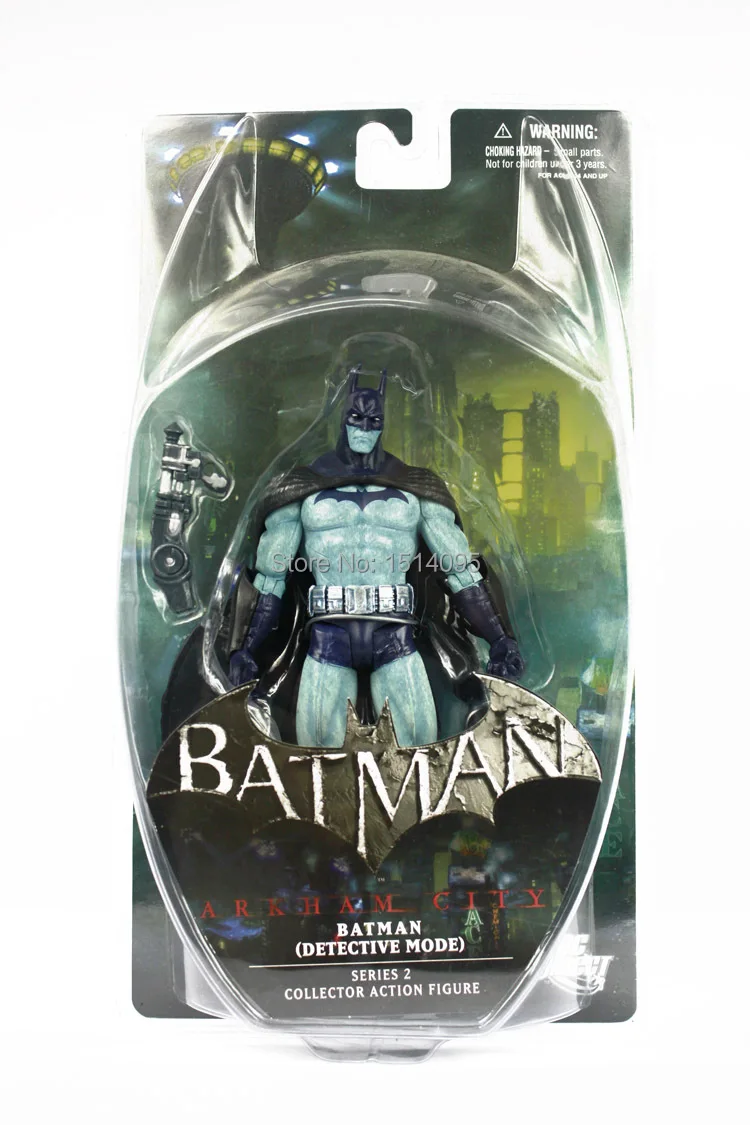 7"18cm DC Direct Arkham City Batman Detective Mode S2 PVC Action Figure Collection Toy BM030
7"18cm DC Direct Arkham City Batman Detective Mode S2 PVC Action Figure Collection Toy BM030