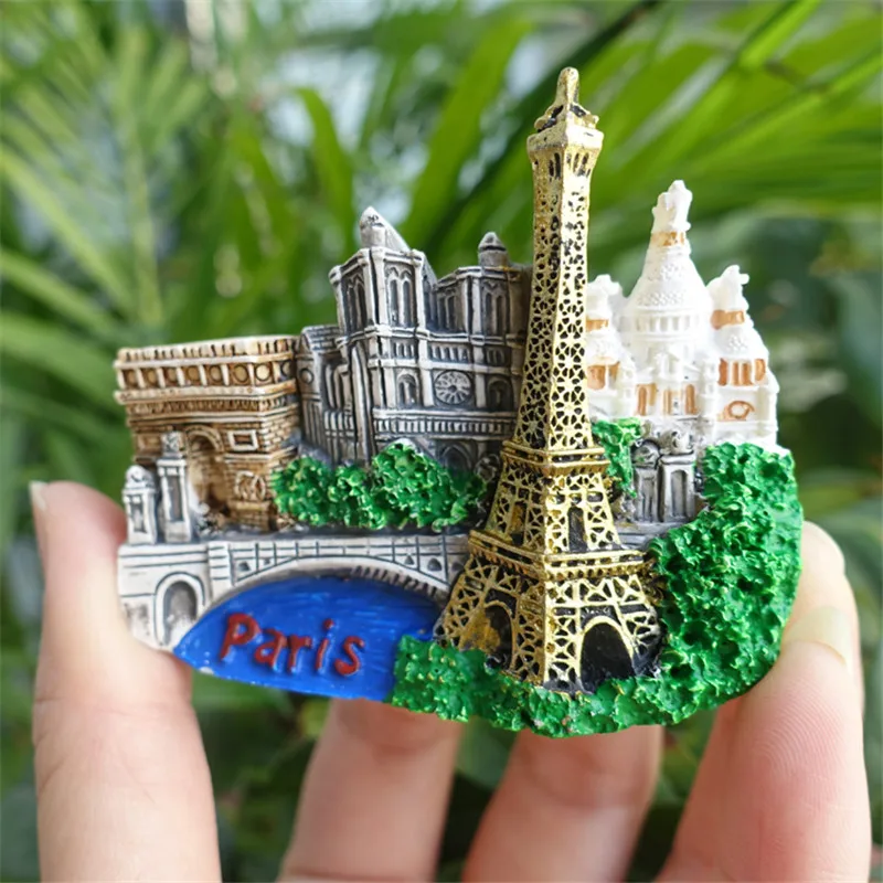 World Travel Souvenir Paris London Fridge Magnets 3D Eiffel Tower Arc de Triomphe Magnetic Stickers Home Decoration
World Travel Souvenir Paris London Fridge Magnets 3D Eiffel Tower Arc de Triomphe Magnetic Stickers Home Decoration