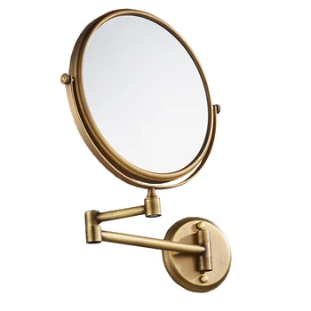 8-Inch Round Flip Double-Sided Wall-Mounted Vanity Mirror Bathroom Shaving Mirror Magnifying Glass 3 Times Decorative Mirror
8-Inch Round Flip Double-Sided Wall-Mounted Vanity Mirror Bathroom Shaving Mirror Magnifying Glass 3 Times Decorative Mirror