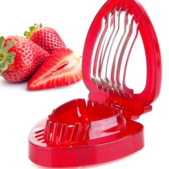 1 PCS Strawberry Slicer Desserts Stainless Steel Blade Simply Slice Cut Knife slice as seen tv products
1 PCS Strawberry Slicer Desserts Stainless Steel Blade Simply Slice Cut Knife slice as seen tv products