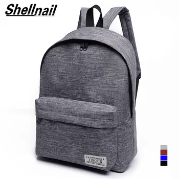 Shellnail Canvas Backpack Women Men Large Capacity Laptop Backpack Student School Bags for Teenagers Travel Backpacks Mochila
Shellnail Canvas Backpack Women Men Large Capacity Laptop Backpack Student School Bags for Teenagers Travel Backpacks Mochila