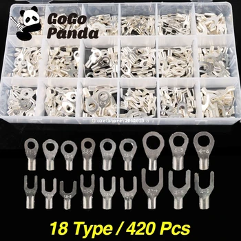 Free Shipping 420 pieces/Box Terminal Block Set IT-420 Cold Terminal Bare Terminals 18 Combination
Free Shipping 420 pieces/Box Terminal Block Set IT-420 Cold Terminal Bare Terminals 18 Combination