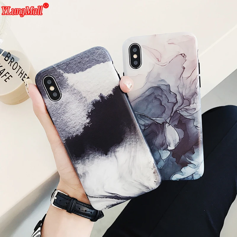 Art Ink Dyeing Phone Case for iPhone 6 6S 8 7 Plus XR X Soft Silicone Full Protection Coque for iPhone XS Max
Art Ink Dyeing Phone Case for iPhone 6 6S 8 7 Plus XR X Soft Silicone Full Protection Coque for iPhone XS Max