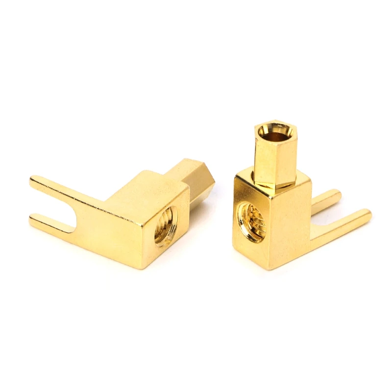 5 pcs Banana to Spade Adapter Plugs Y Type Speaker Cable Connector Banana Socket
5 pcs Banana to Spade Adapter Plugs Y Type Speaker Cable Connector Banana Socket