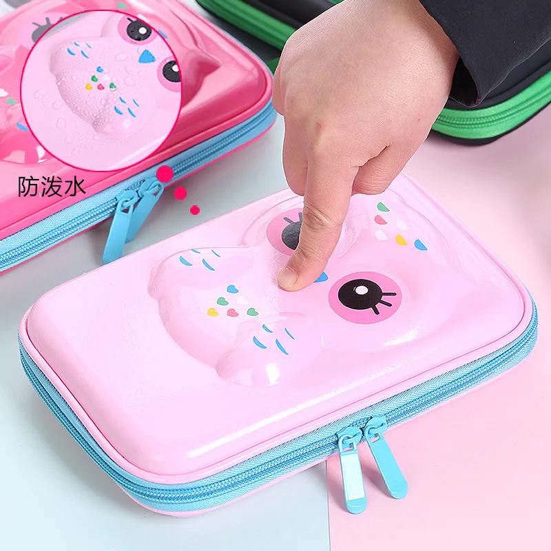 Three-dimensional 3D creative multi-function large-capacity pencil case primary school cartoon EVA waterproof pencil case
Three-dimensional 3D creative multi-function large-capacity pencil case primary school cartoon EVA waterproof pencil case