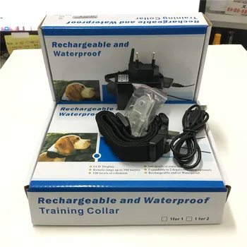 100set/lot* 300M 100LV Shock Rechargeable and Waterproof Remote Dog pet Training Collar with LCD Display anti bark collar
100set/lot* 300M 100LV Shock Rechargeable and Waterproof Remote Dog pet Training Collar with LCD Display anti bark collar