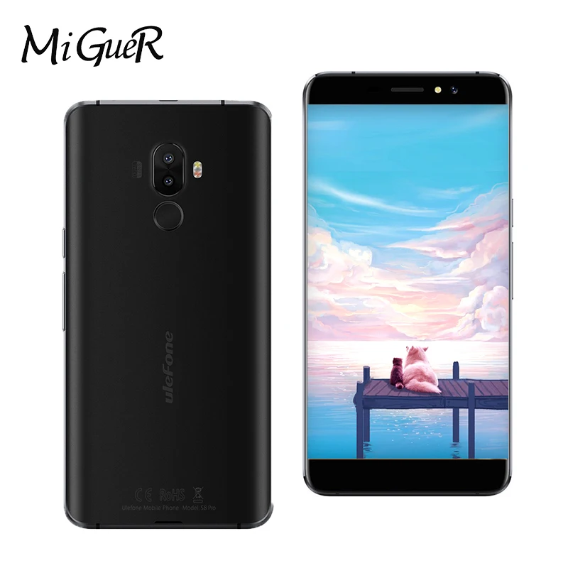 Ulefone S8 pro Mobile Phone 13MP 3000mAh 5.3 inch HD 2GB+16GB Android 7.0 MTK6737 Quad Core Fingerprint 4G Smartphone
Ulefone S8 pro Mobile Phone 13MP 3000mAh 5.3 inch HD 2GB+16GB Android 7.0 MTK6737 Quad Core Fingerprint 4G Smartphone
