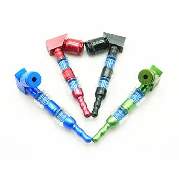 4Pcs/lot High Quality Metal+Plastic Mini Smoking Pipe Herbal Spice Exhaust Pipe Fitting Tobacco Hookah Accessories Smoking Pipes
4Pcs/lot High Quality Metal+Plastic Mini Smoking Pipe Herbal Spice Exhaust Pipe Fitting Tobacco Hookah Accessories Smoking Pipes