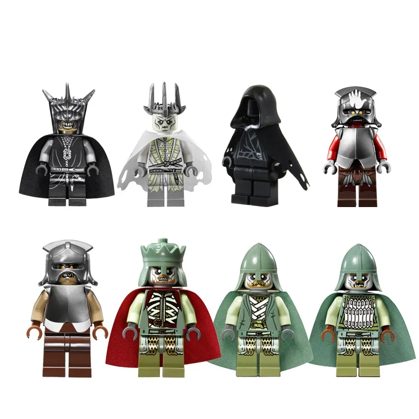 The mouth of Sauron Ring spirit king Strong orc DIY Model mini figures Building Blocks Kit Children Education Toys
The mouth of Sauron Ring spirit king Strong orc DIY Model mini figures Building Blocks Kit Children Education Toys