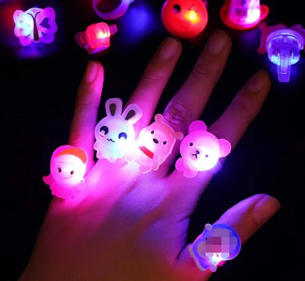 5pc/set Luminous Rings New Children's Toys Flash Gifts LED Cartoon Lights Glow In The Dark Toys For Childs Kids Playing toy
5pc/set Luminous Rings New Children's Toys Flash Gifts LED Cartoon Lights Glow In The Dark Toys For Childs Kids Playing toy