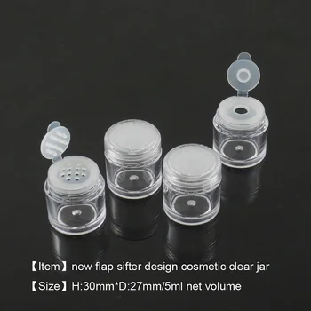 5ml plastic jar with new sieve,nail glitter powder jar, nail art jar cosmetic tester jar
5ml plastic jar with new sieve,nail glitter powder jar, nail art jar cosmetic tester jar