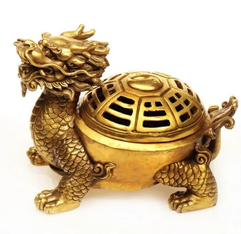 SCY 326+++ Pure brass dragon turtle incense burner sandalwood supplies turtle gossip stove
SCY 326+++ Pure brass dragon turtle incense burner sandalwood supplies turtle gossip stove