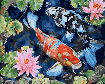 Frameless painting by numbers paint by number for home decor PBN for living room 4050 fish
Frameless painting by numbers paint by number for home decor PBN for living room 4050 fish
