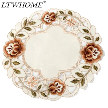 LTWHOME 11.5" Pastoral Style Round Doily or Placemat Embroidered with Flowers for Party ,Table
LTWHOME 11.5" Pastoral Style Round Doily or Placemat Embroidered with Flowers for Party ,Table