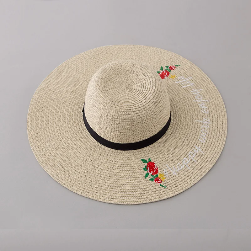 INMAN 2019 Spring Women All Matched Embroidery Flower Big Brim Holiday Beach Trip Summer Women Hat
INMAN 2019 Spring Women All Matched Embroidery Flower Big Brim Holiday Beach Trip Summer Women Hat