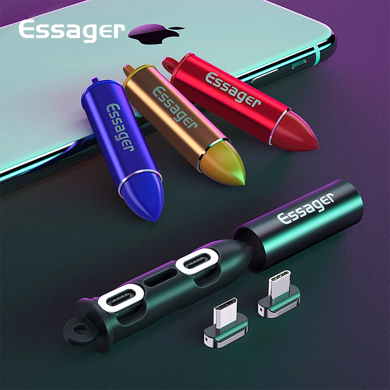 Essager Portable Magnetic Plug Box Adapter Metal Storage Container for iPhone Micro USB-C Type C Magnet Charger Cable Connector
Essager Portable Magnetic Plug Box Adapter Metal Storage Container for iPhone Micro USB-C Type C Magnet Charger Cable Connector