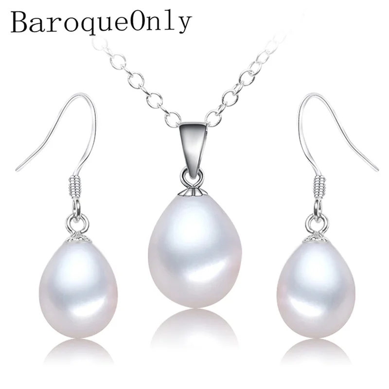 Baroqueonly Fresh water Pearl sets Jewelry Sets 925 sterling silver necklace earrings for Women Elegant Party Gift Fashion TA
Baroqueonly Fresh water Pearl sets Jewelry Sets 925 sterling silver necklace earrings for Women Elegant Party Gift Fashion TA