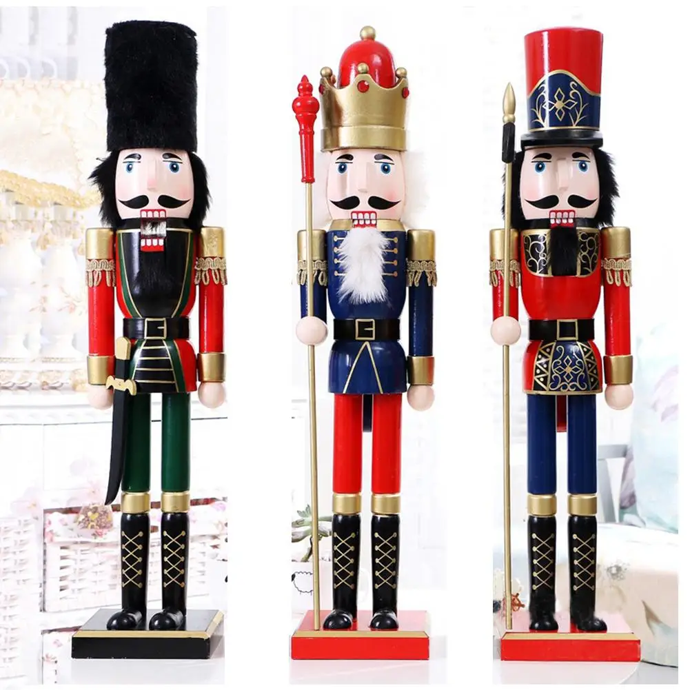 High Quality Christmas Decorations Handmade Wood Crafts British Style 60CM Nutcracker Puppet Home Decoration Dropshipping
High Quality Christmas Decorations Handmade Wood Crafts British Style 60CM Nutcracker Puppet Home Decoration Dropshipping