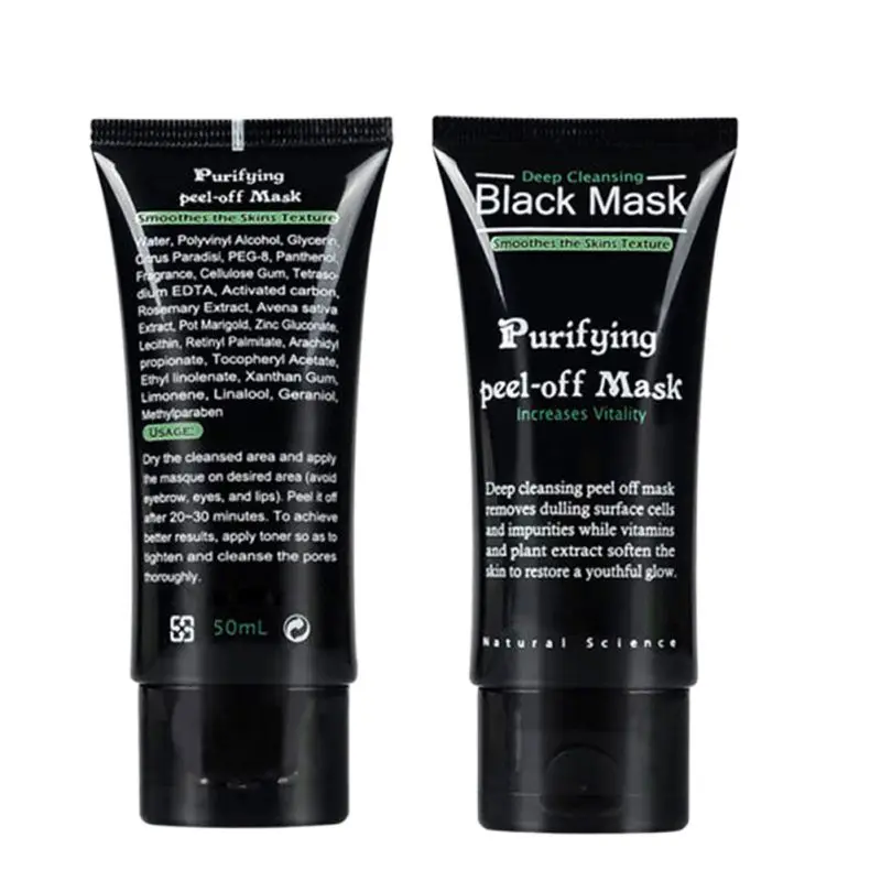 50ml Blackhead Remover Deep Cleansing Purifying Peel Off Acne Black Mud Face Mask TW2
50ml Blackhead Remover Deep Cleansing Purifying Peel Off Acne Black Mud Face Mask TW2