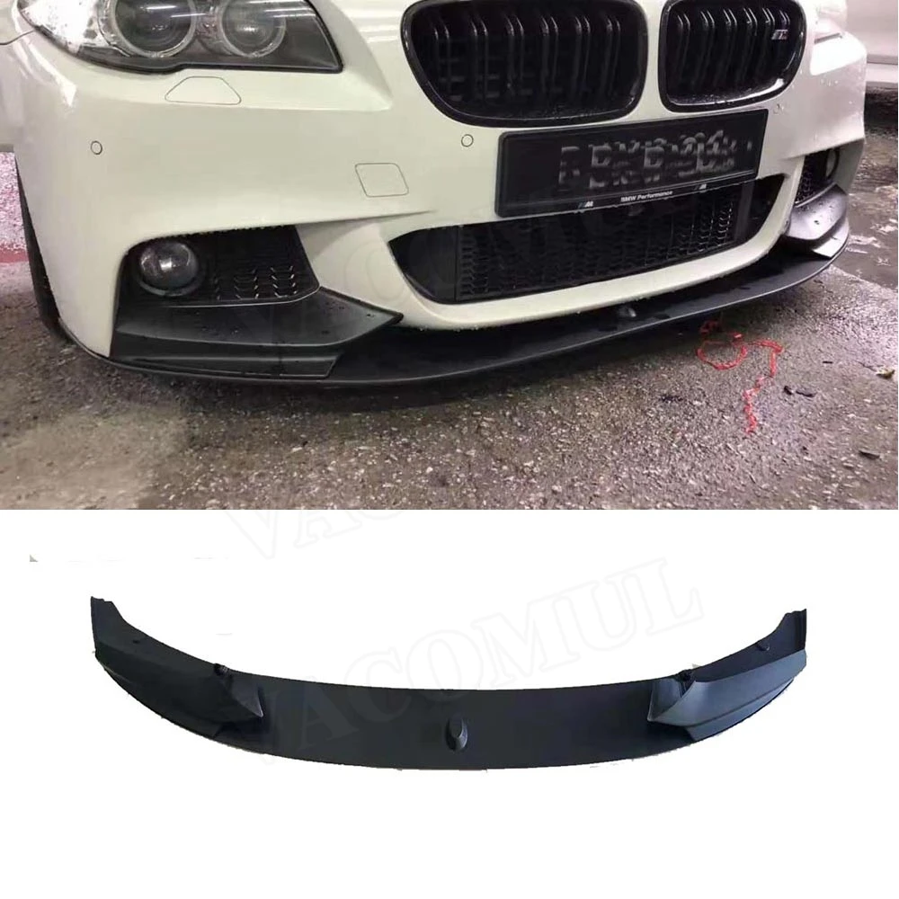 For F10 Carbon Fiber Front Bumper Lip Spoiler Chin Splitters Shovel for BMW 5 Series F10 520i 528i 530i 535i M-sport 2012-18
For F10 Carbon Fiber Front Bumper Lip Spoiler Chin Splitters Shovel for BMW 5 Series F10 520i 528i 530i 535i M-sport 2012-18