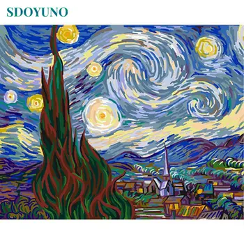 SDOYUNO Abstract Starry sky 40X50cm Frame Painting By Numbers DIY Wall Art For Home Decor Canvas Painting Unique Gift For kids
SDOYUNO Abstract Starry sky 40X50cm Frame Painting By Numbers DIY Wall Art For Home Decor Canvas Painting Unique Gift For kids