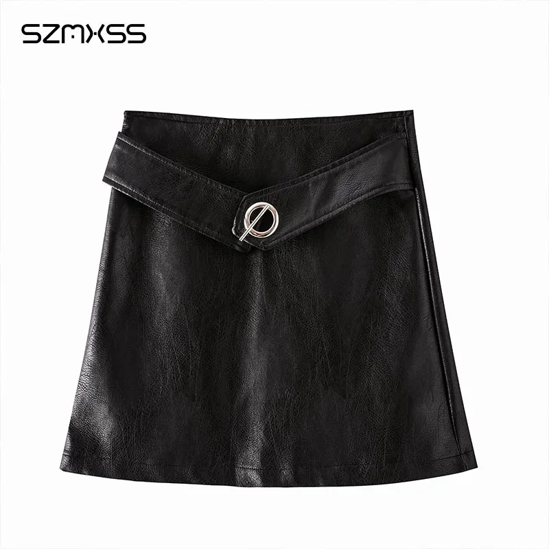 2018 new autumn and winter new retro PU leather short skirt female wild high waist was thin black A word skirt
2018 new autumn and winter new retro PU leather short skirt female wild high waist was thin black A word skirt