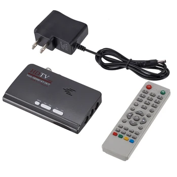 

New HDMI DVB-T/DVB-T2 TV Tuner Receiver DVB T/T2 TV Box VGA AV CVBS 1080P Digital HD Satellite Receiver For LCD/CRT Monitors