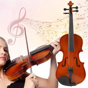 1/8Size Gloss Acoustic Violin Fiddle with Case Bow Rosin Musical Instrument Solid color musical instrument violin for trainer
1/8Size Gloss Acoustic Violin Fiddle with Case Bow Rosin Musical Instrument Solid color musical instrument violin for trainer