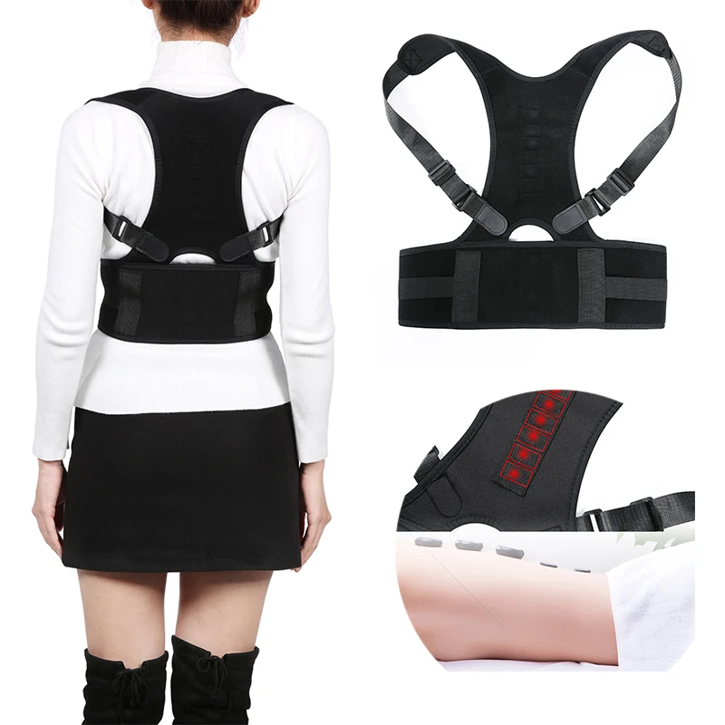 Magnetic Adult Back Corset Shoulder Lumbar Posture Corrector Bandage Spine Support Belt Back Support Posture Correction PC209
Magnetic Adult Back Corset Shoulder Lumbar Posture Corrector Bandage Spine Support Belt Back Support Posture Correction PC209