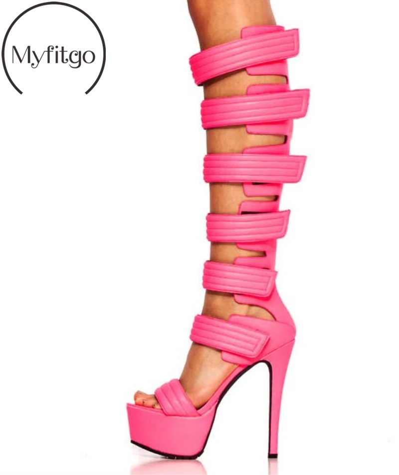 Myfitgo Plus Size 33-46 Women Gladiator Rome Sandals Platform Open Toe Knee High Sandals Boots High Heels Summer Shoes Femme
Myfitgo Plus Size 33-46 Women Gladiator Rome Sandals Platform Open Toe Knee High Sandals Boots High Heels Summer Shoes Femme