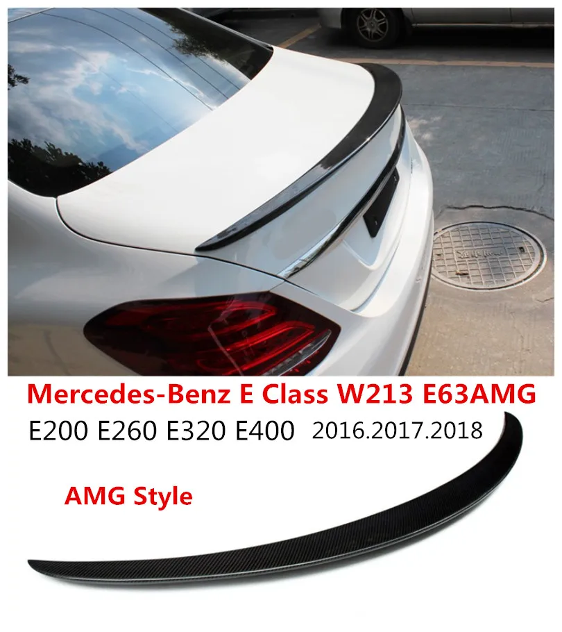 Спойлер из углеродного волокна для Mercedes-Benz E Class W213 E63AMG 2016.2017.2018