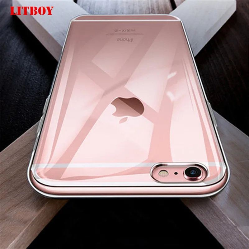 Чехол для iPhone 12 Pro 11 XS XR Max mini мягкий прозрачный силиконовый чехол задняя крышка 6 7