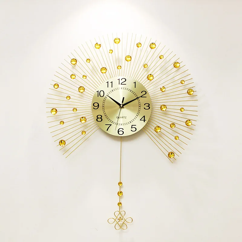 Nordic Creative Fan-shaped Personality Art Wall Clock Modern Home Living Room Clock Mute Fashion Simple Decorative Quartz Clock
Nordic Creative Fan-shaped Personality Art Wall Clock Modern Home Living Room Clock Mute Fashion Simple Decorative Quartz Clock