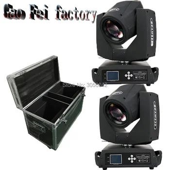 2pcs/lot with 2in1 flight case sharpy beam 230w 7r moving head light with 24 face prism effect Professional Stage Equipment
2pcs/lot with 2in1 flight case sharpy beam 230w 7r moving head light with 24 face prism effect Professional Stage Equipment