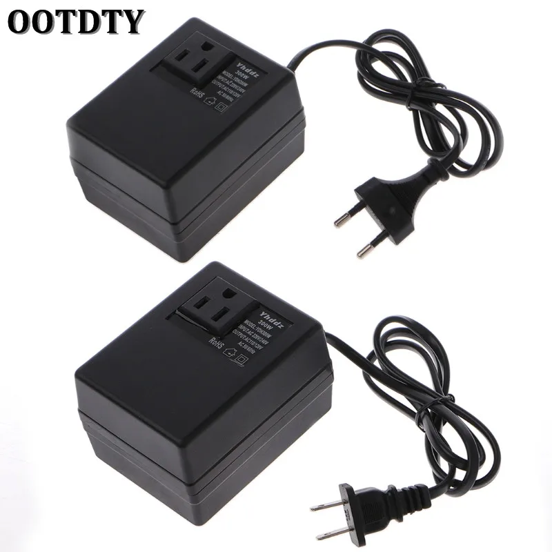 OOTDTY 300W 220/240V To 110/120V AC Step Down Travel Voltage Transformer Converter 
OOTDTY 300W 220/240V To 110/120V AC Step Down Travel Voltage Transformer Converter
