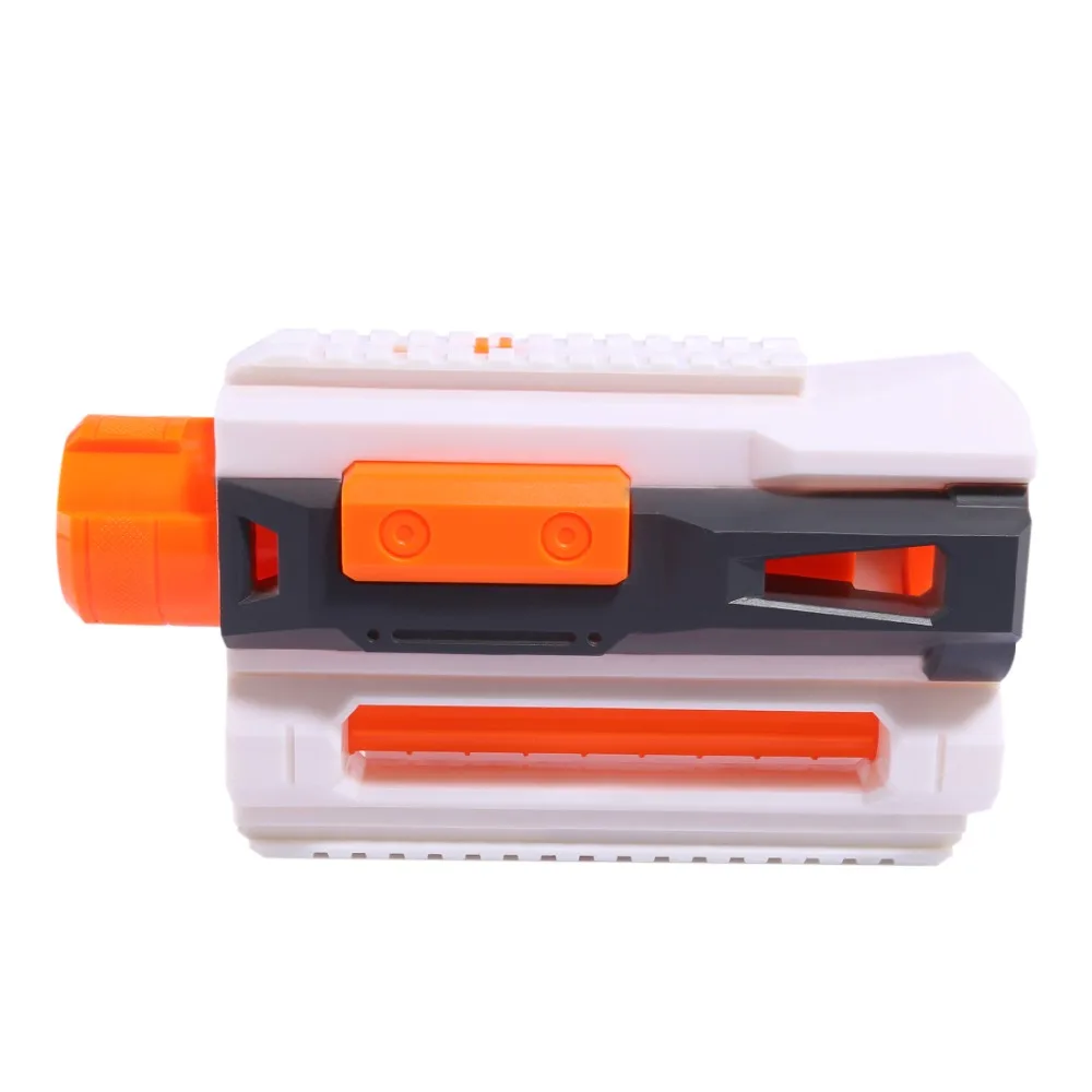 Modified Part Front Tube Decoration with Upper and Lower Guide Rail for Nerf Elite Series - Orange + Grey For Nerf Gun Mod
Modified Part Front Tube Decoration with Upper and Lower Guide Rail for Nerf Elite Series - Orange + Grey For Nerf Gun Mod