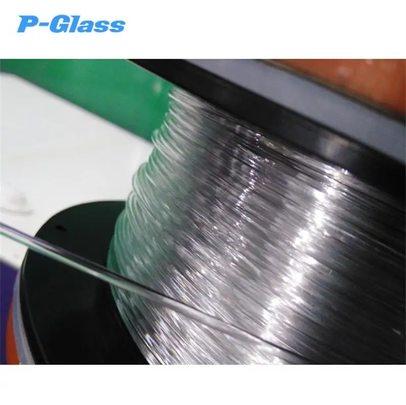 

Glass Fiber 1.75mm 3mm High Transparency P-Glass Filament, PC & PETG Composite 3D Printer Filament better than ABS PLA