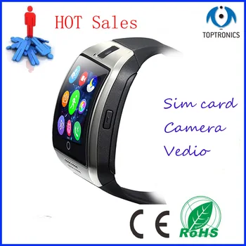 Hot Saling Cheap Smart Watch Phone Wristwatch with Big Battery 500mA TF Card to 32GB Max Bluetooth Fashion Smart Watch Phone
Hot Saling Cheap Smart Watch Phone Wristwatch with Big Battery 500mA TF Card to 32GB Max Bluetooth Fashion Smart Watch Phone