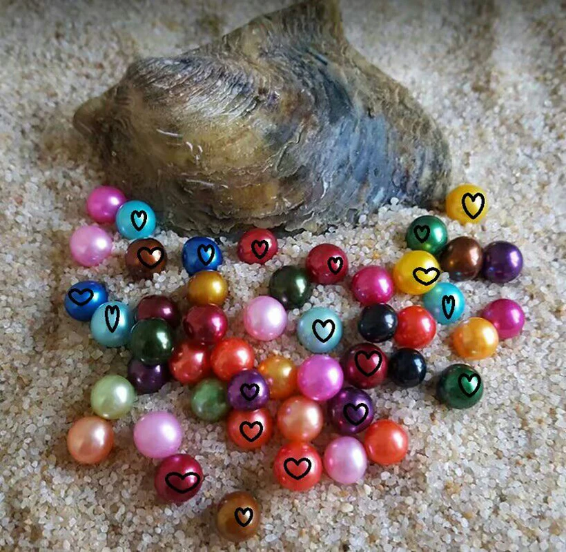Mix Colors 3/4/5/6/7 Round Pearls in One Oyster for Party Hot Selling Akoya Oyster with Multiple Pearls DIY Pear Oyster PB217
Mix Colors 3/4/5/6/7 Round Pearls in One Oyster for Party Hot Selling Akoya Oyster with Multiple Pearls DIY Pear Oyster PB217