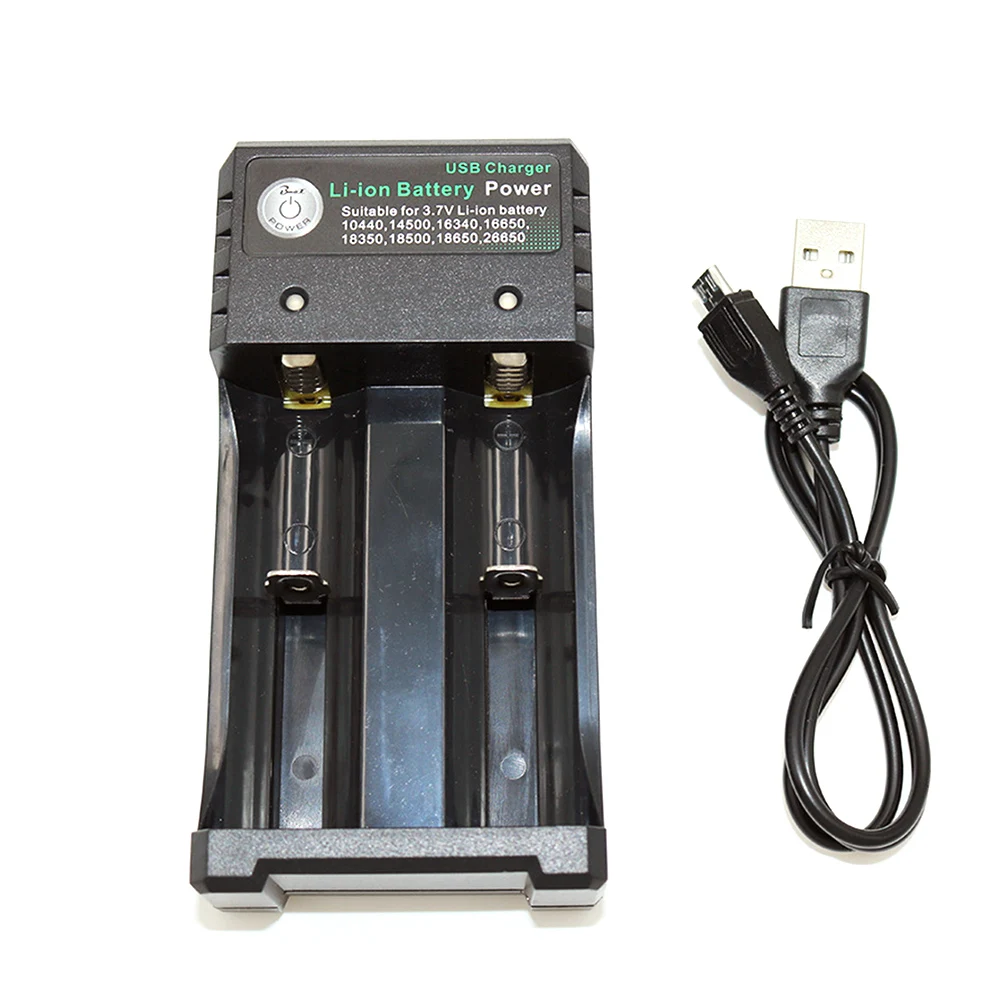 Portable Fast Charging 2 Slots 18650 18500 18350 16340 14500 26650 Battery Charger for Rechargeable Batteries Charging USB
Portable Fast Charging 2 Slots 18650 18500 18350 16340 14500 26650 Battery Charger for Rechargeable Batteries Charging USB