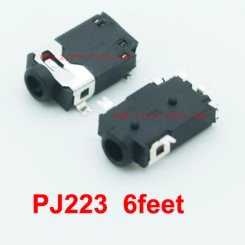 Free shipping 100pcs/lot 2.5mm terminal connector /female jack/ audio socket/ PJ223 with 6feet
Free shipping 100pcs/lot 2.5mm terminal connector /female jack/ audio socket/ PJ223 with 6feet