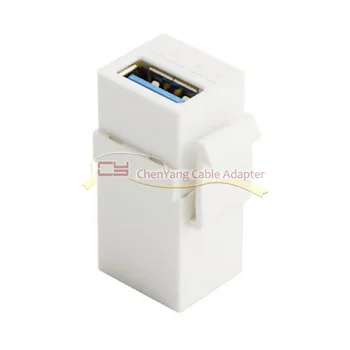 cy USB 3.0 A Female to A Female Extension Keystone Jack Coupler Adapter for Wall Plate Panel USB Cable
cy USB 3.0 A Female to A Female Extension Keystone Jack Coupler Adapter for Wall Plate Panel USB Cable
