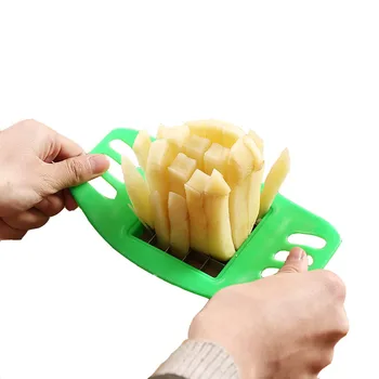 Patato Chips Cutter home Kitchen Cooking Tools Potato Fries Maker Fruit Vegetable Cutter
Patato Chips Cutter home Kitchen Cooking Tools Potato Fries Maker Fruit Vegetable Cutter