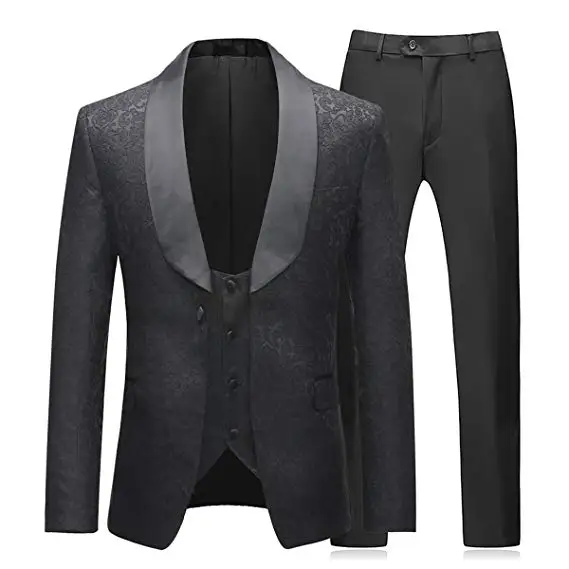 terno masculino Mens suit 3 Pieces Tuxedos Vintage Groomsmen Wedding Suit Prom Formal Tuxedo(Jackets+Vest+pants) costume homme
terno masculino Mens suit 3 Pieces Tuxedos Vintage Groomsmen Wedding Suit Prom Formal Tuxedo(Jackets+Vest+pants) costume homme